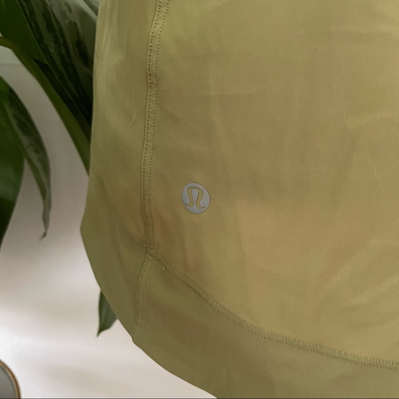 Lululemon Olive Green Running Tee - Picture 4 of 7